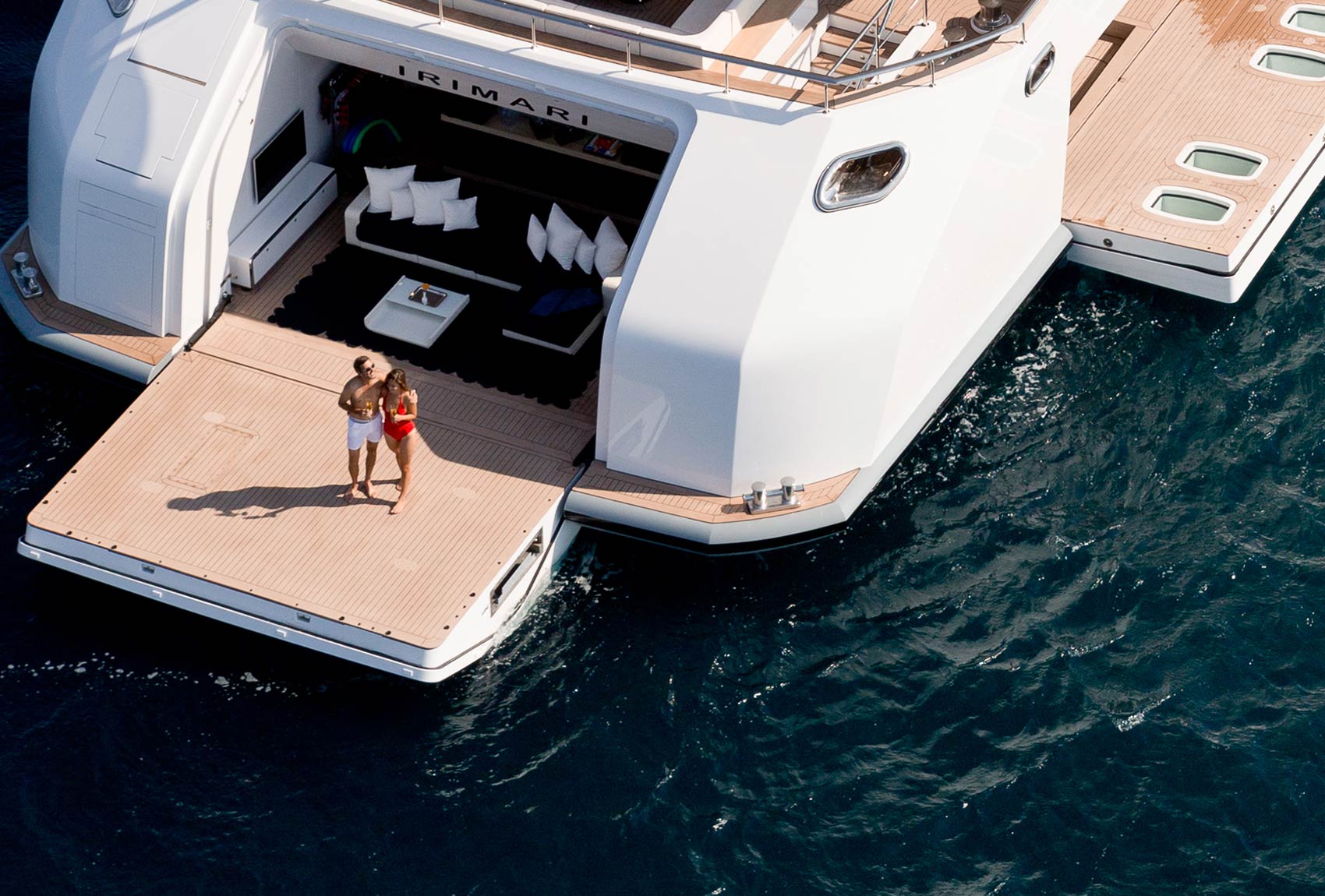 top yacht entry system